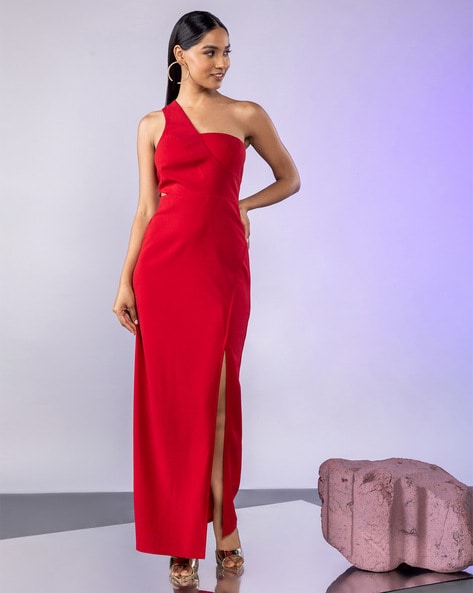 Buy Teri Jon One Shoulder Dresses for Women Online | Ounass Qatar