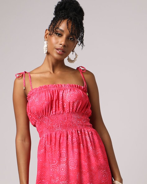 Buy Pink Dresses for Women by Encrustd Online