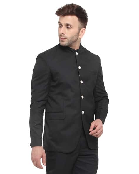 Buy Black Blazers Waistcoats for Men by Refulgent Online Ajio