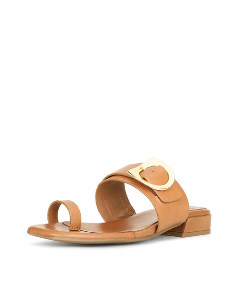 Women Toe Ring Flat Sandals