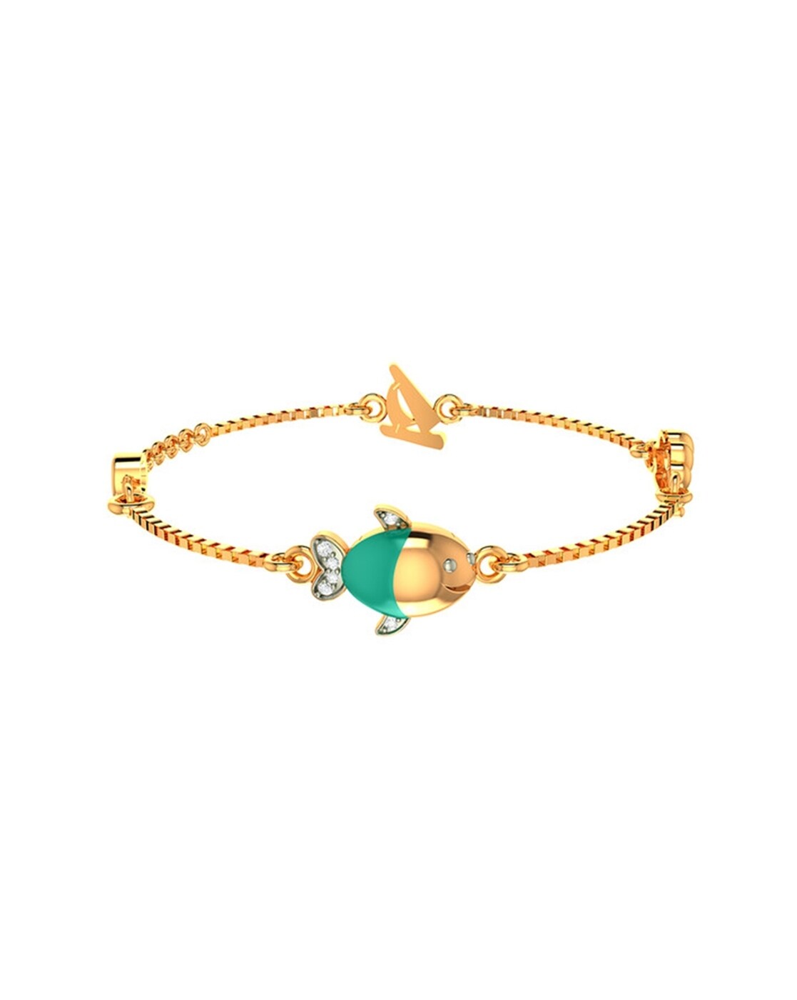 Gold By The Sea Charm Bracelet