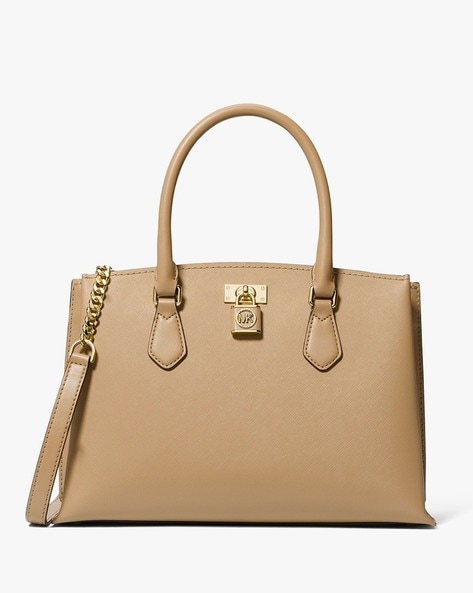 Marilyn Medium Saffiano Leather Satchel