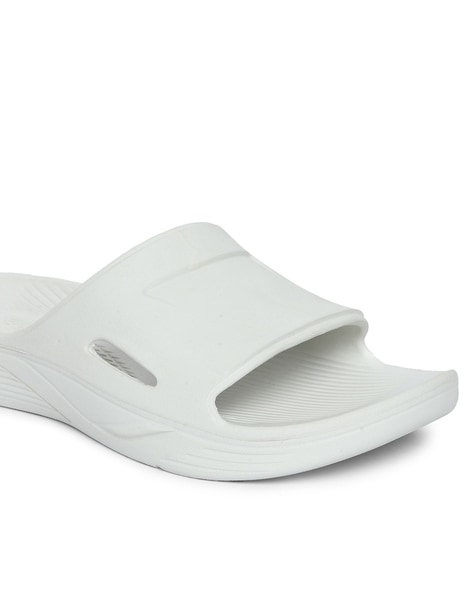 Buy Off white Flip Flop Slippers for Men by ACTION Online Ajio