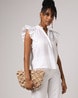 Buy White Tops for Women by Encrustd Online