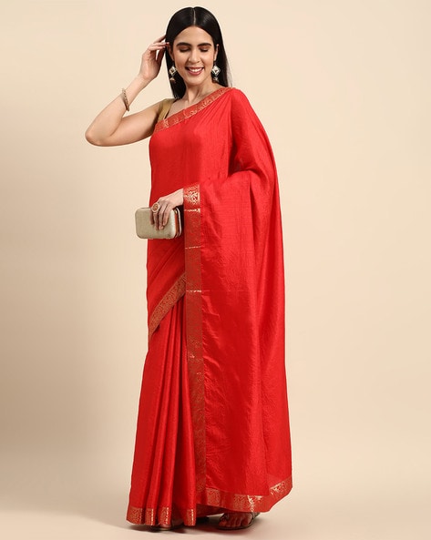 Buy Red Sarees for Women by Saree mall Online | Ajio.com