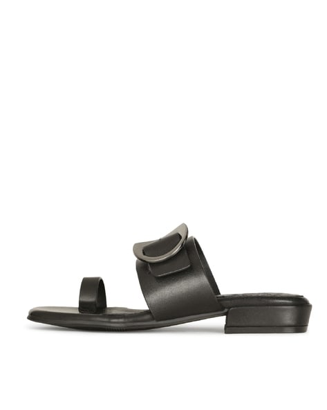 Naturalizer black online sandals