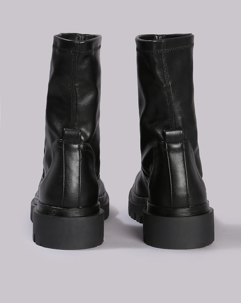 Chunky store cleated boots