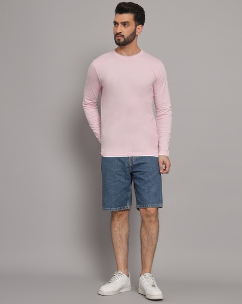 Buy Baby Pink Tshirts for Men by The Dry State Online