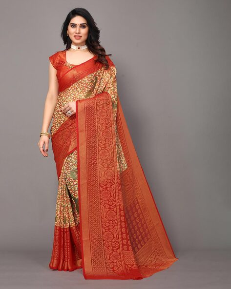Chiffon Sarees for Women: Best Chiffon Sarees for Women in India - The  Economic Times