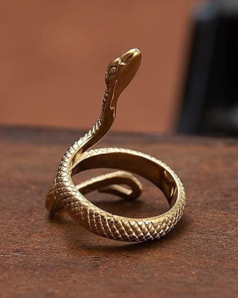 4pcs Snake Design Ring | SHEIN USA
