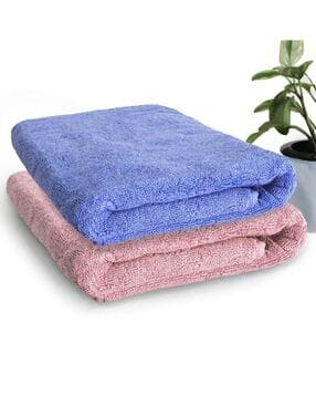 heelium Pack of 2 600 GSM Bath Towels-picture-45