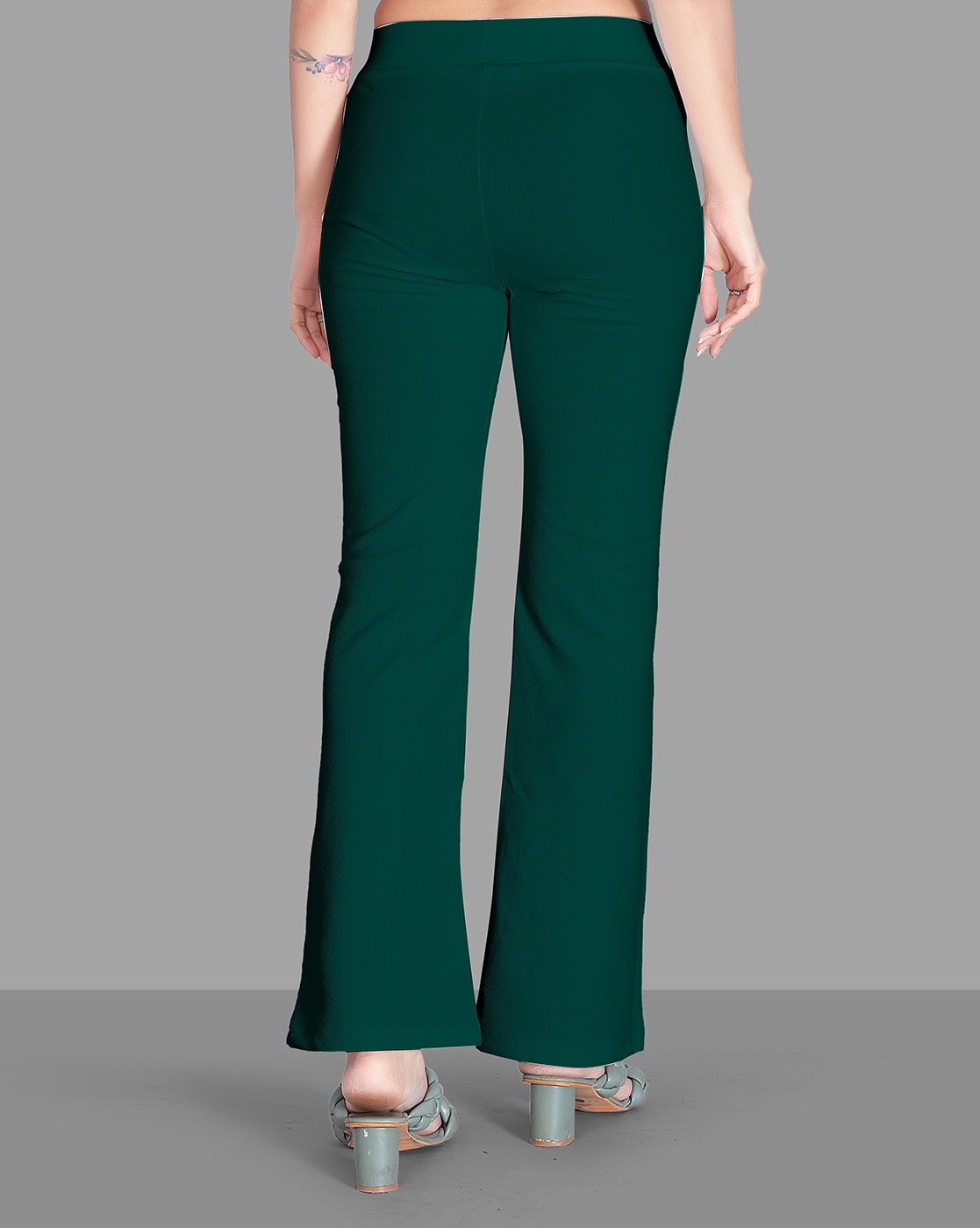 MINI FLARED TROUSERS - Black | ZARA India