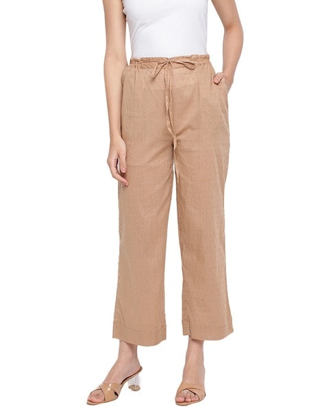 Striped Pants with Drawstring Price in India