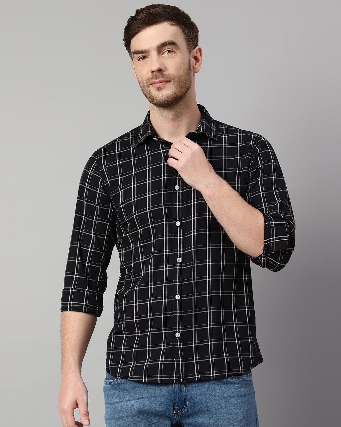 Buy Olive Shirts for Men by Cantabil Online | Ajio.com