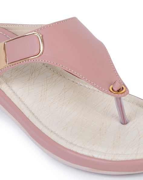 Buy Now,Women Peach Comfort Sandals with Fittings – Inc5 Shoes