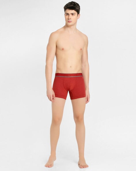 Jockey Men's IC25 Tencel Micro Modal Stretch Solid Trunk