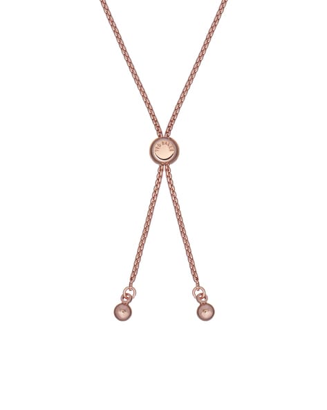 Nia Creations korean style Plain oval Aperture Simple Bracelet rosegold   Amazonin Jewellery