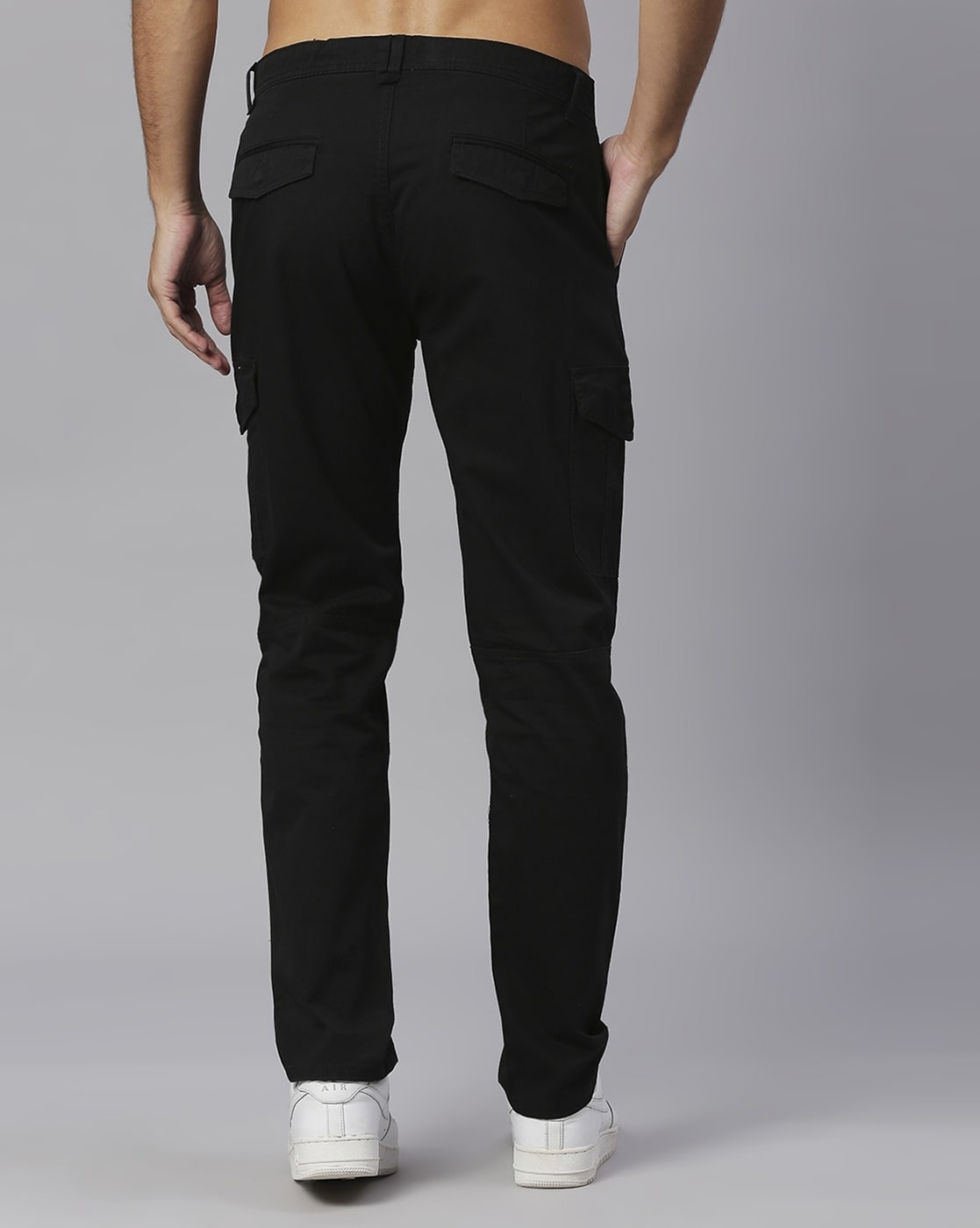 Jack & Jones Marco Joe Slim Fit Cargo Trousers - Grey | very.co.uk