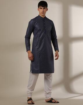 samav Block Print Straight Kurta-picture-47