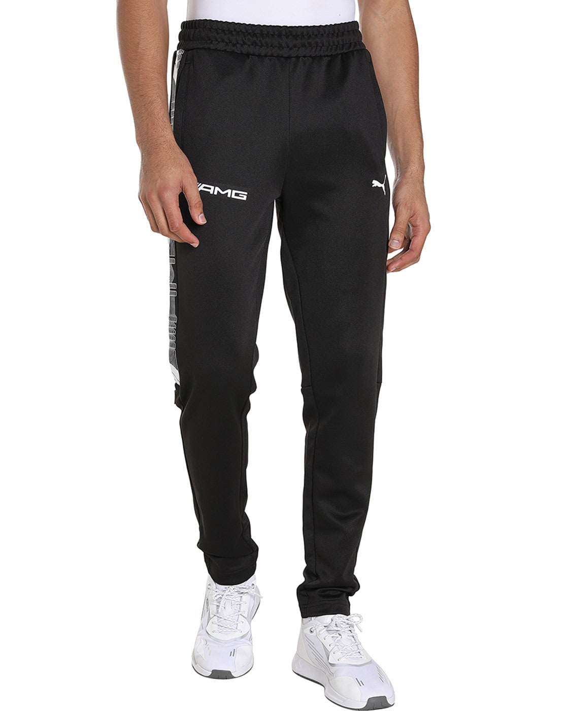 Puma en noir deals track pants