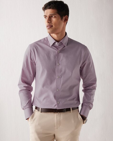 Havana '32 Purple Linen Sport Shirt – Ike Behar