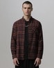 Buy Maroon Shirts for Men by THE BEAR HOUSE Online | Ajio.com