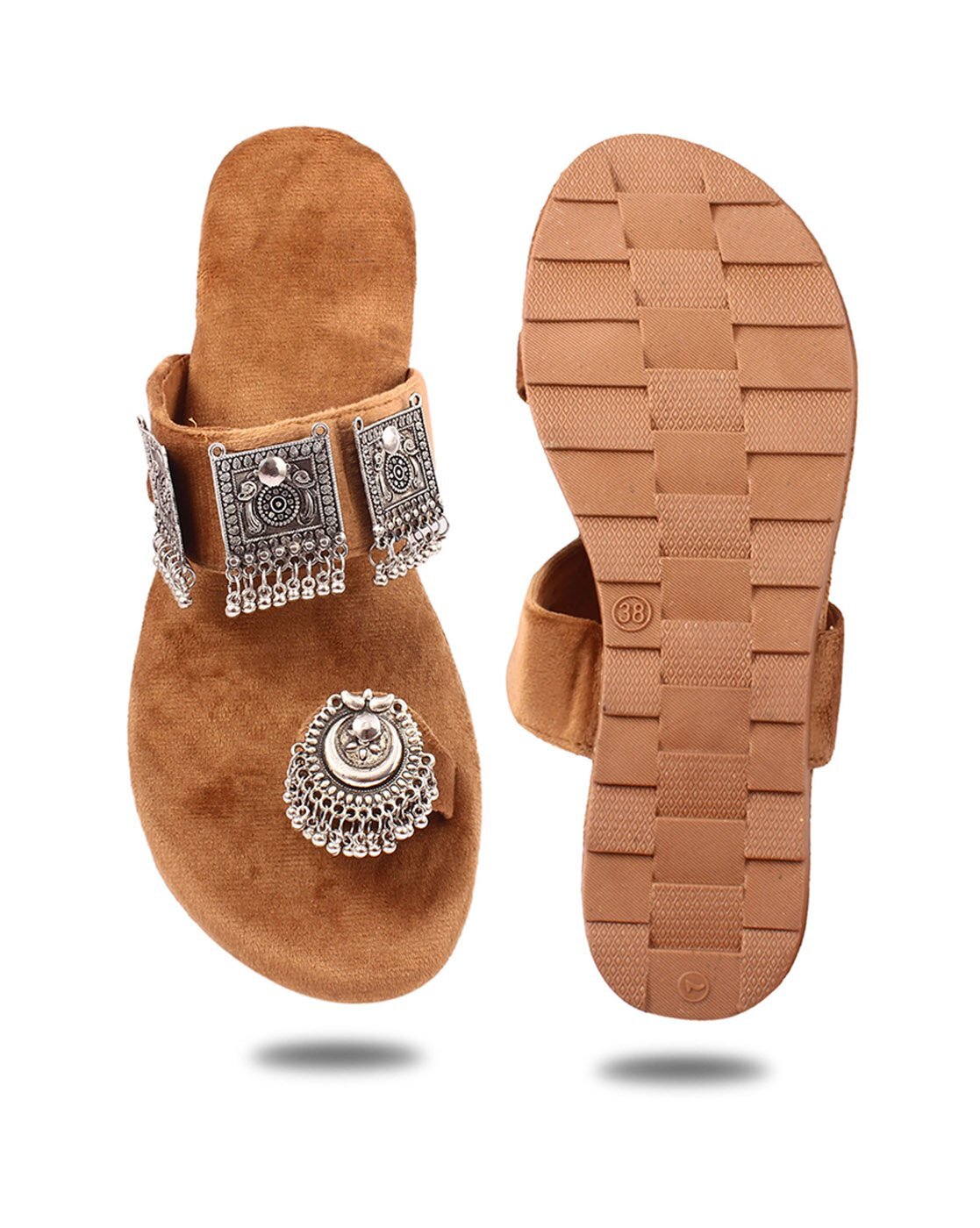 Slip On Brown Ladies Flat Sandals at Rs 200/pair in Jaipur