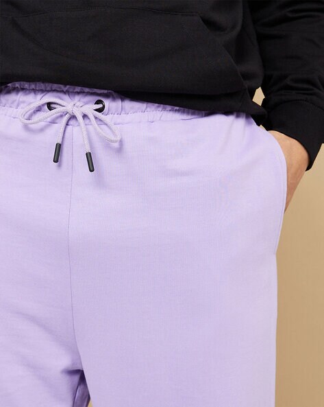 Buy Purple Track Pants for Men by Styli Online