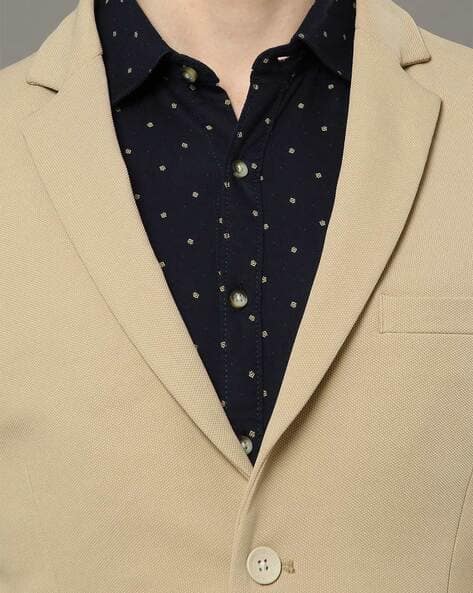 Slim Fit Double-Breasted Blazer