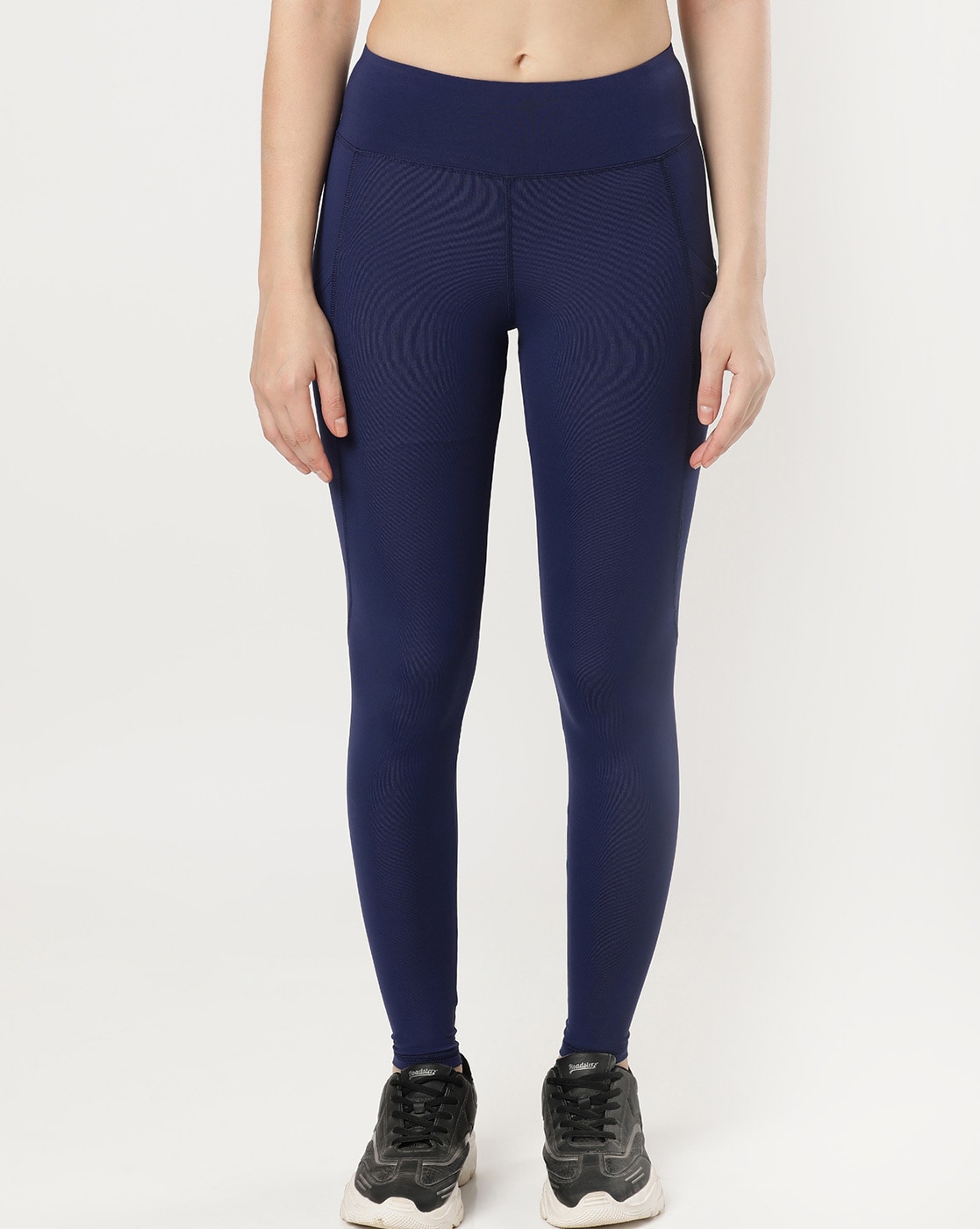 Buy JOCKEY Weft_blue Polyester Spandex Womens Activewear Track