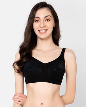 clovia Floral Pattern Non-Padded Non-Wired Bra-picture-22