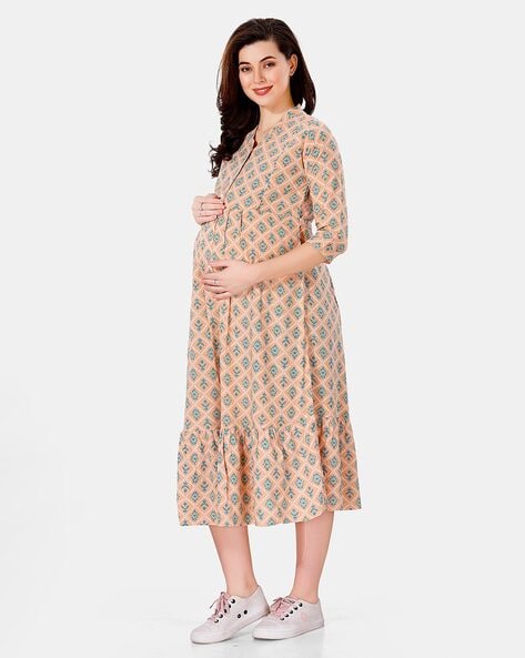 Buy Orange Dresses & Jumpsuits for Women by MAMMA'S MATERNITY