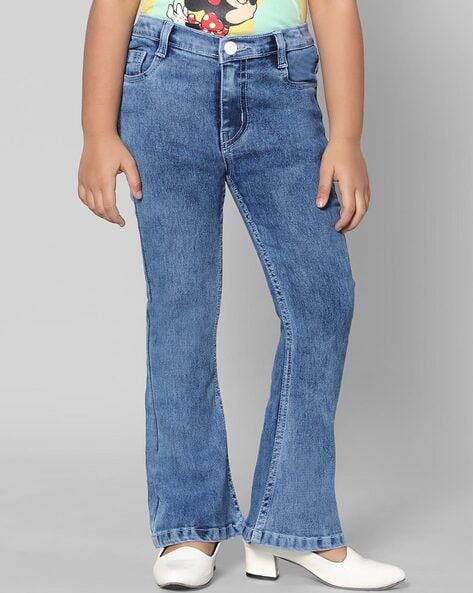 Essentials Little Girls' Boot-Cut Jeans Pants, Arizona/Light, 5R :  : Clothing, Shoes & Accessories
