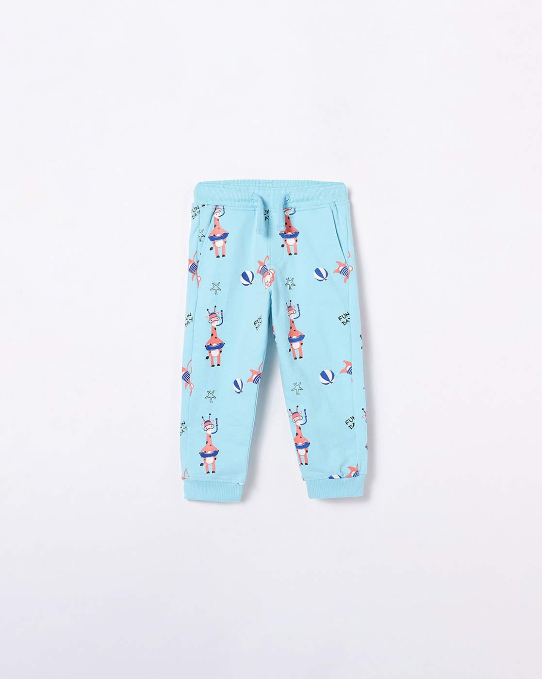 Buy Sky Blue Track Pants for Boys by Juniors by Lifestyle Online