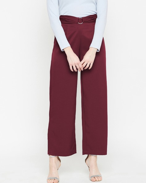 Marie Claire High-Rise Relaxed Fit Pants