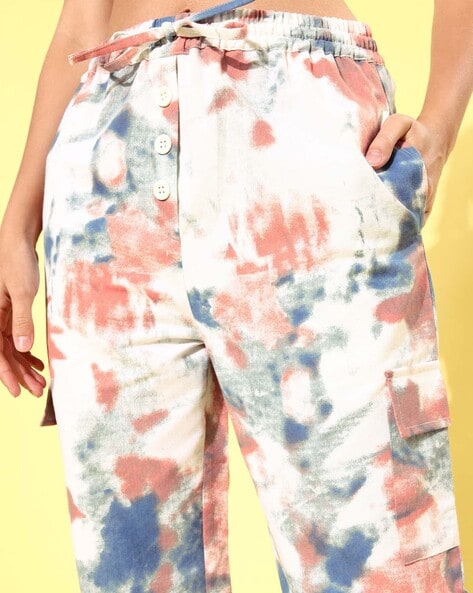 Tie Dye Mens Casual Beach Trousers Linen Summer Pants Mens Pants Rainbow  Pants Sizes: S-3XL - Etsy