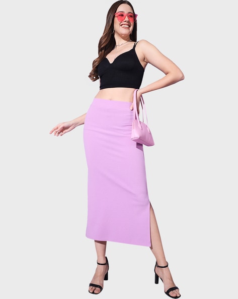 Pink formal outlet pencil skirt