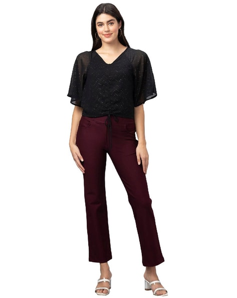 Mid-Rise Jeggings with Insert Pockets