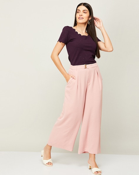 Purple TOPSHOP Trousers for Women | Lyst UK