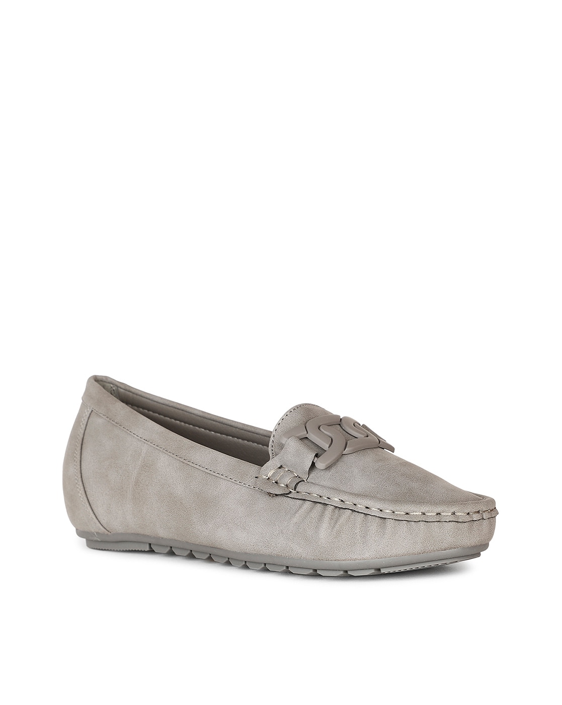 Grey moccasins cheap womens