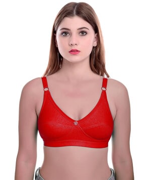 Non-Padded Sports Bras with Contrast Taping