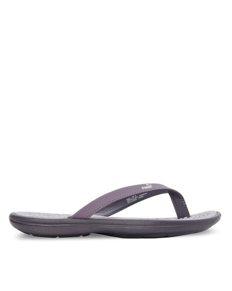 Puma Thong-Strap Flip-Flops with Synthetic Upper