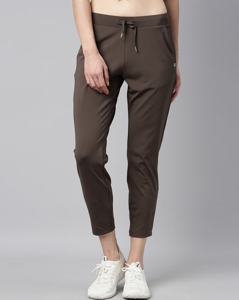 Buy Grey Track Pants for Women by Q - RIOUS Online | Ajio.com