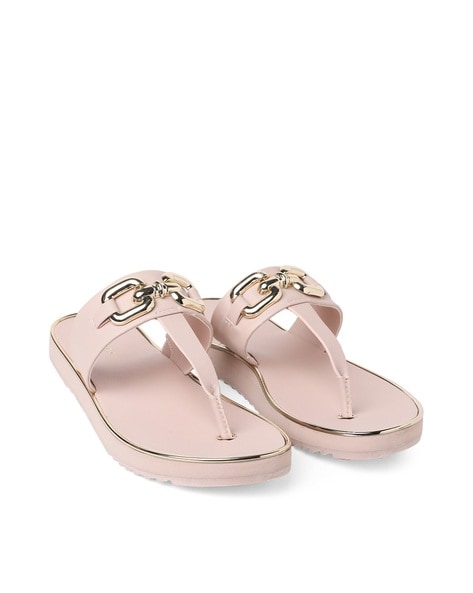 Buy Pink Flat Sandals for Women by Aldo Online Ajio