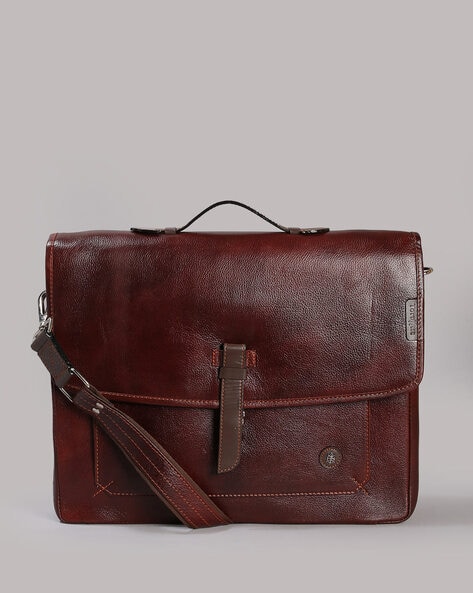 Buy Brown Laptop Bags for Men by Tortoise Online Ajio