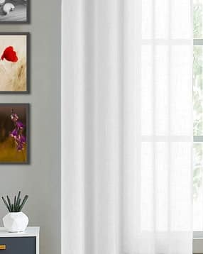 the conversion Semi-Sheer Door Curtain-picture-10