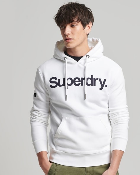 Superdry hotsell white sweatshirt