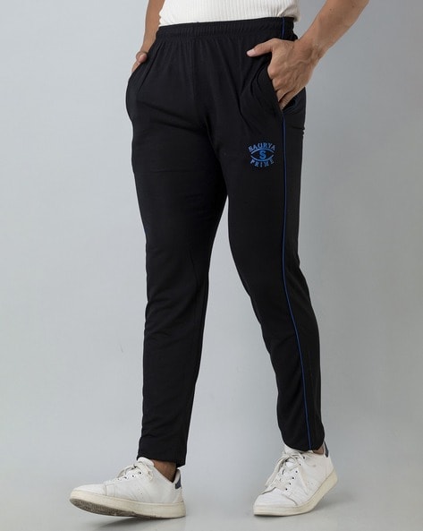 Buy Brown Track Pants for Men by FITZ Online | Ajio.com