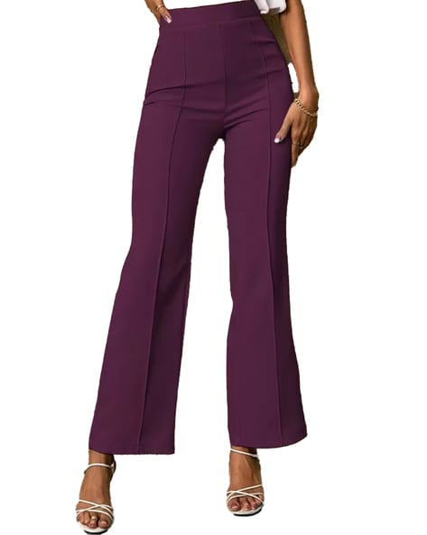 High Rise Ponte Split Flare Pants | Gap