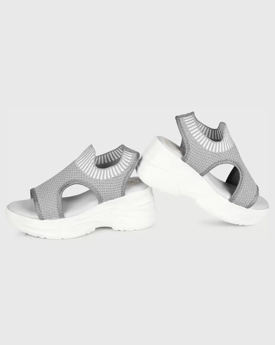 Grey open toe store sandals